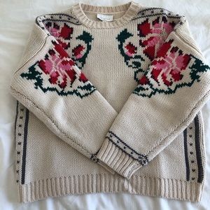 Top Shop Floral Sweater